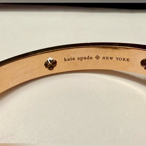 Kate Spade Rose Gold Hinged Bracelet - Picture 3 of 5